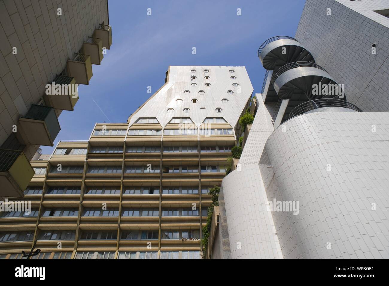 Paris, Wohnbau 'Les Orgues de Flandre' (die Flämischen Orgeln