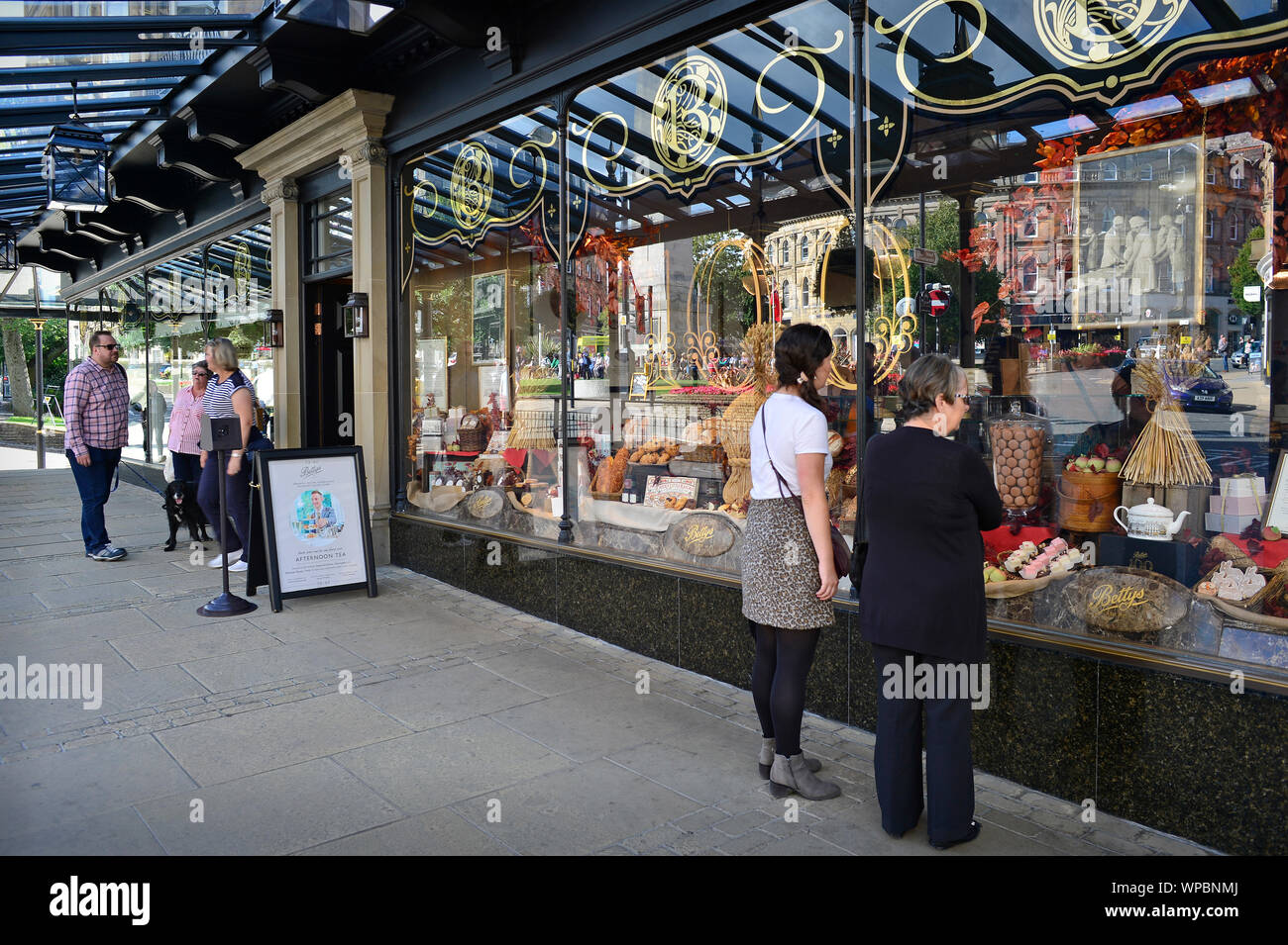 Bettys Cafe Harrogate Yorkshire England UK Stock Photo Alamy