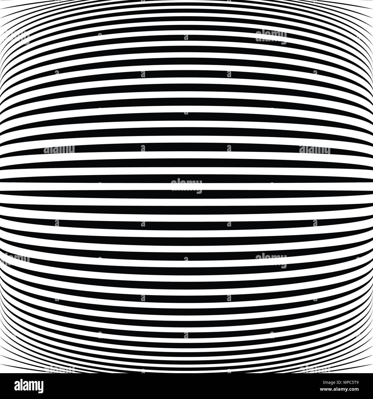 3D circular burst. Convex globe, sphere, orb distort. Inflate design ...