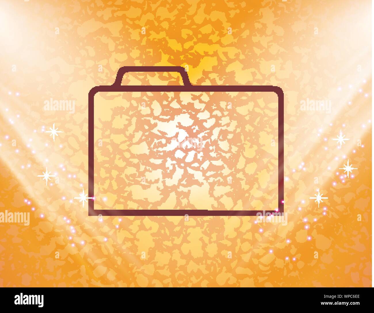 Document folder icon symbol Flat modern web design with long shadow and ...