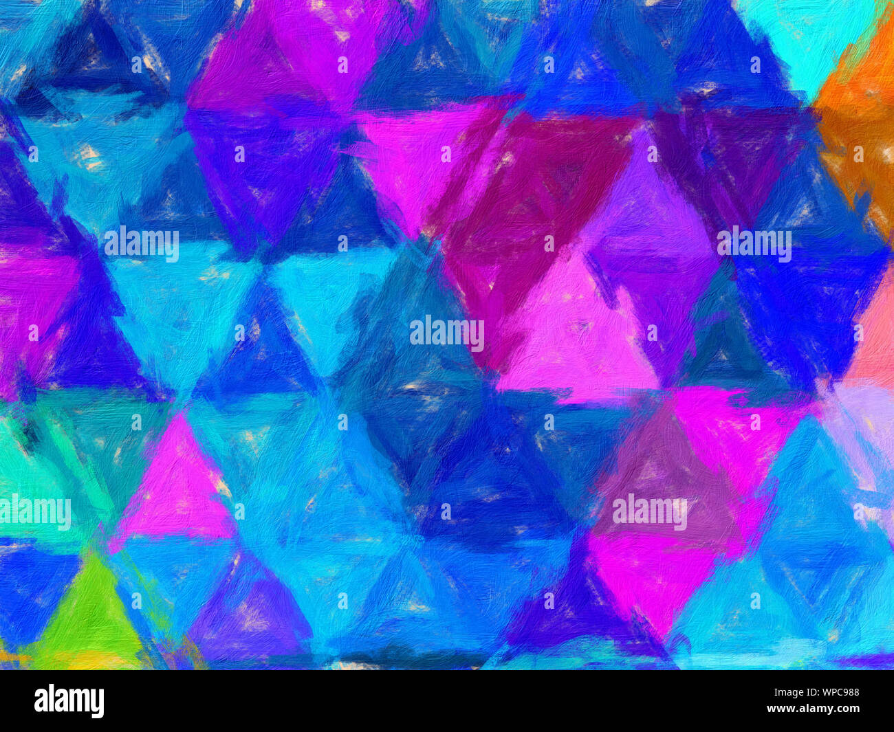 Abstract painting graphic fractal art. Creative template for decor ...