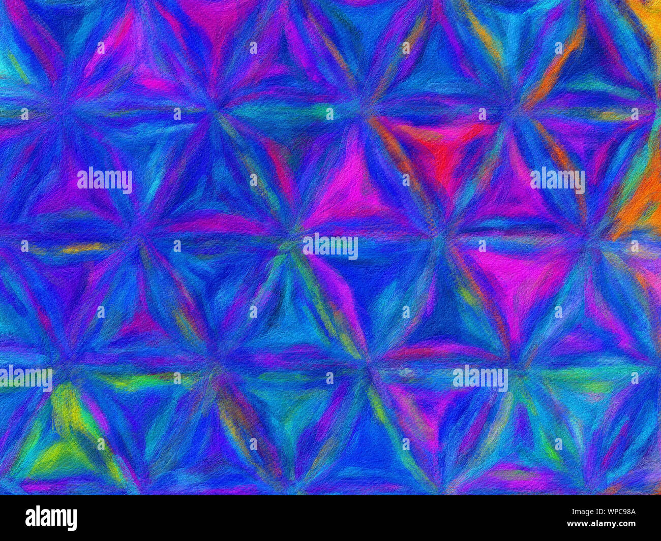Abstract painting graphic fractal art. Creative template for decor ...