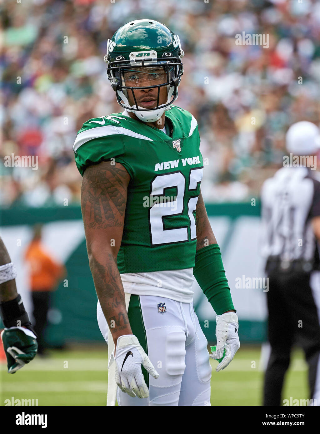 East Rutherford, New Jersey, USA. 8th Sep, 2019. New York Jets ...