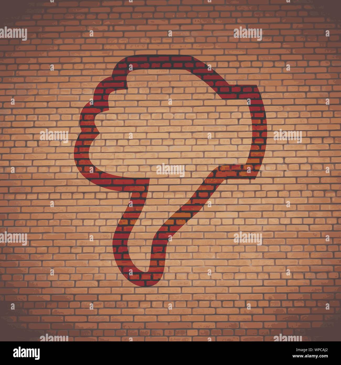 Dislike, Thumb down icon symbol Flat modern web design with long shadow ...