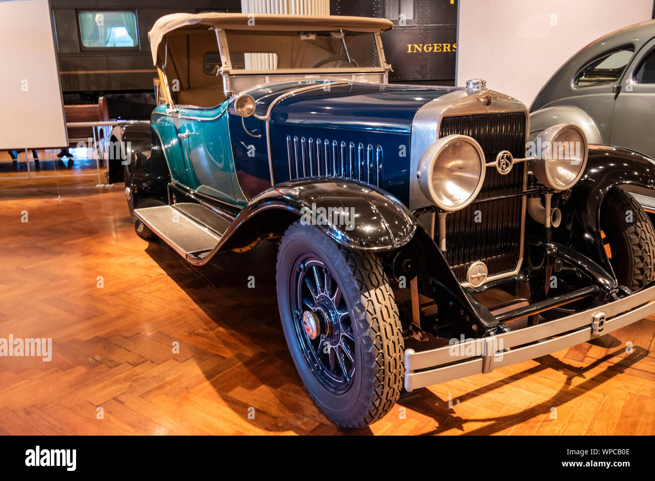 Dearborn, Mi, Usa - March 2019: The 1927 Cadillac LaSalle roadster presented in the Henry Ford Museum of American Innovation. Stock Photo
