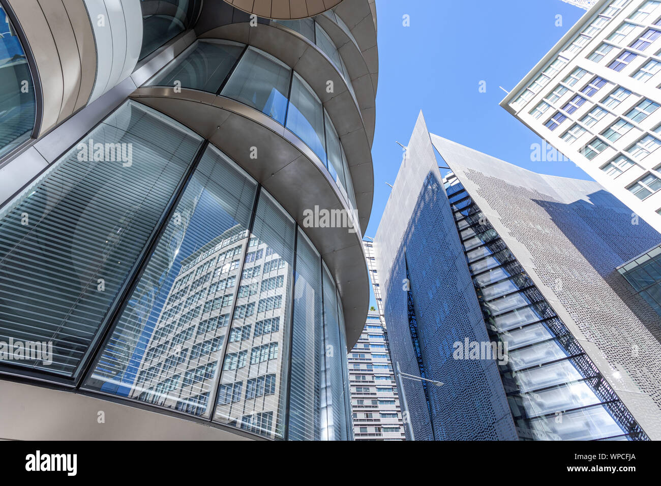 The University of Technology Sydney's new Building 2 UTS Central Stock Photo