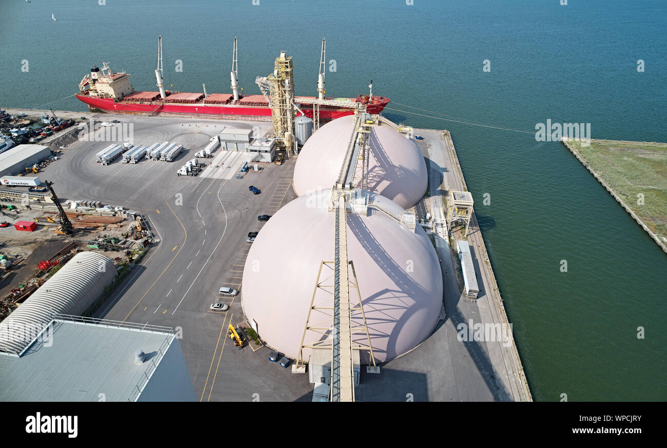 Hamilton Industrial areas Stock Photo Alamy