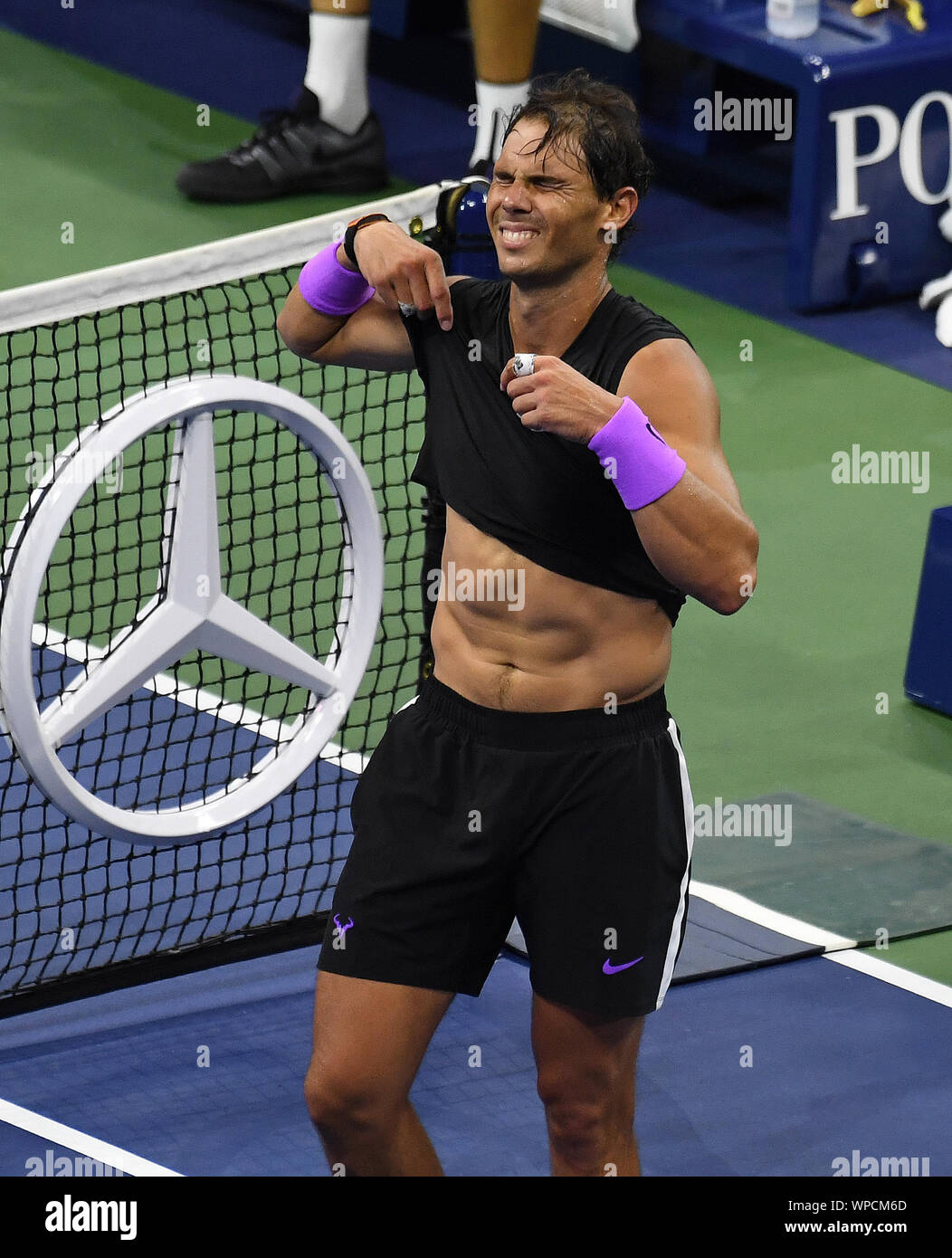Flushing Meadows New York US Open Tennis Day 14 08/09/2019 Rafa Nadal ...