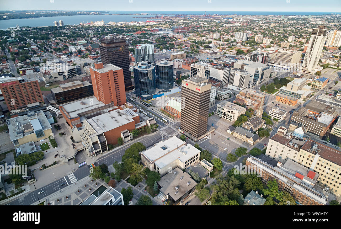 Hamilton Industrial areas Stock Photo Alamy