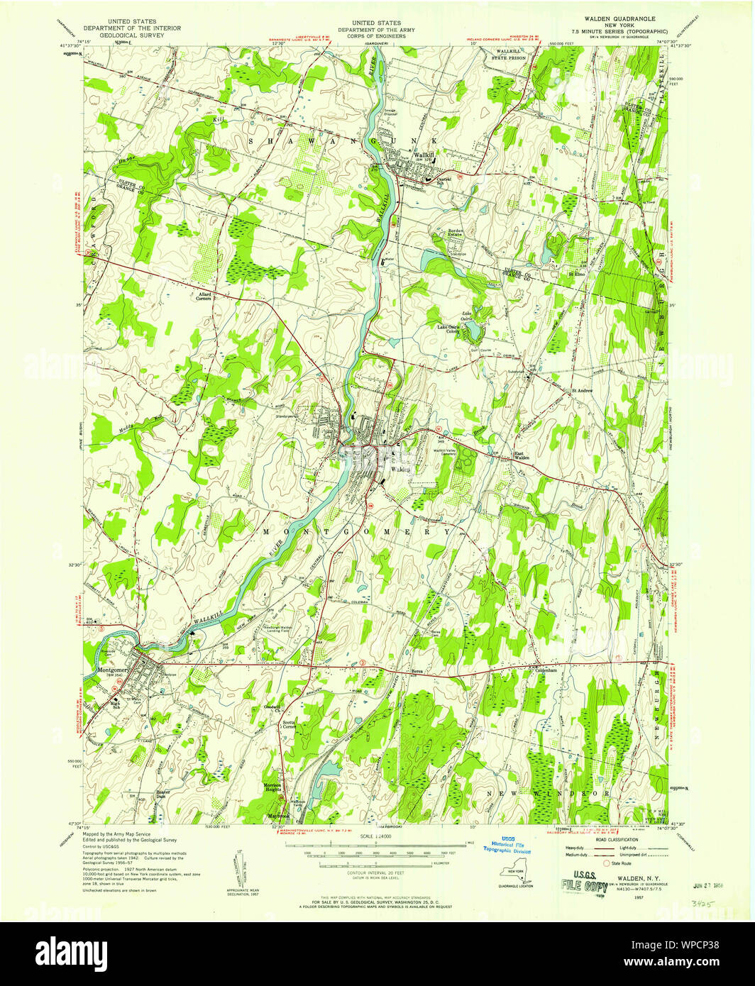 New York NY Walden 139520 1957 24000 Restoration Stock Photo Alamy