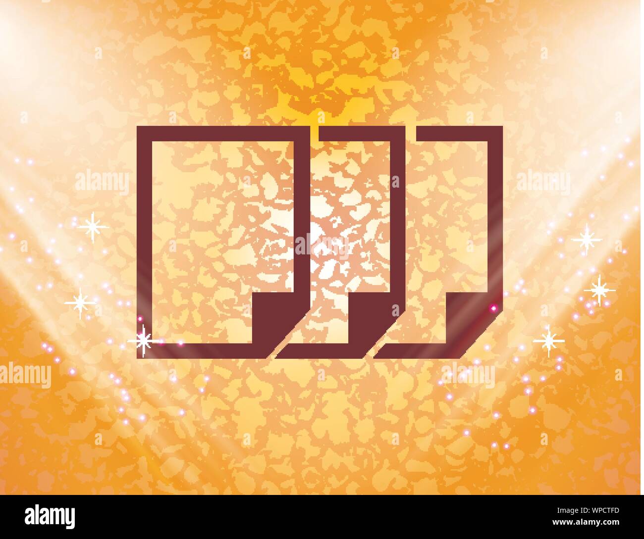 Copy file icon symbol Flat modern web design with long shadow and space ...