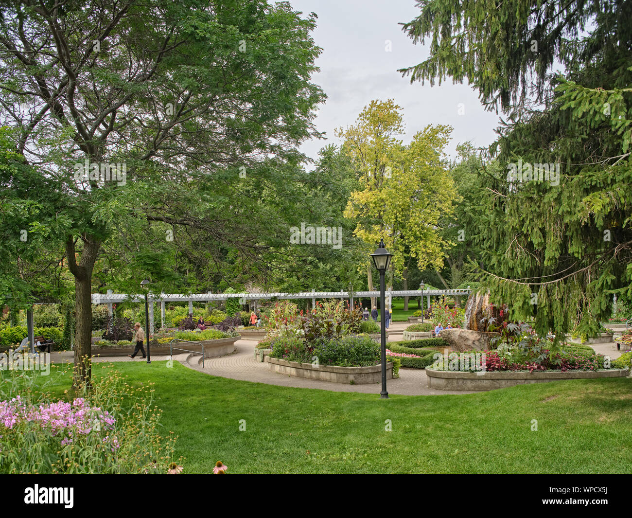 Rosetta McClain Gardens The fullyaccessible garden park features