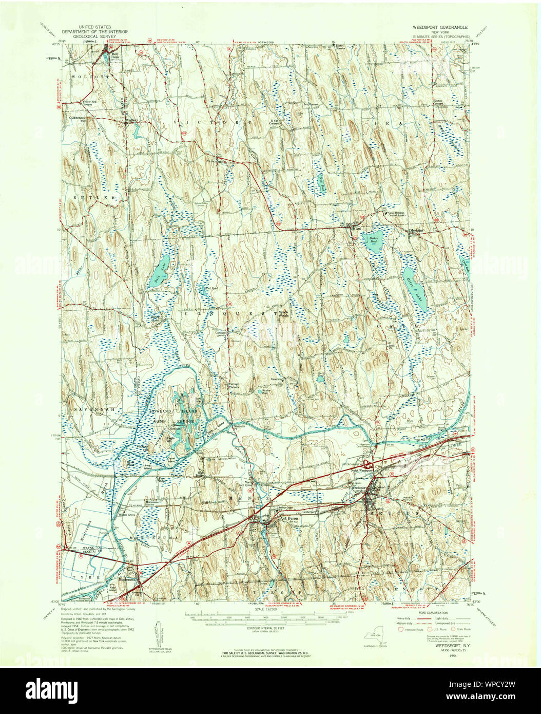 New York NY Weedsport 140109 1954 62500 Restoration Stock Photo Alamy