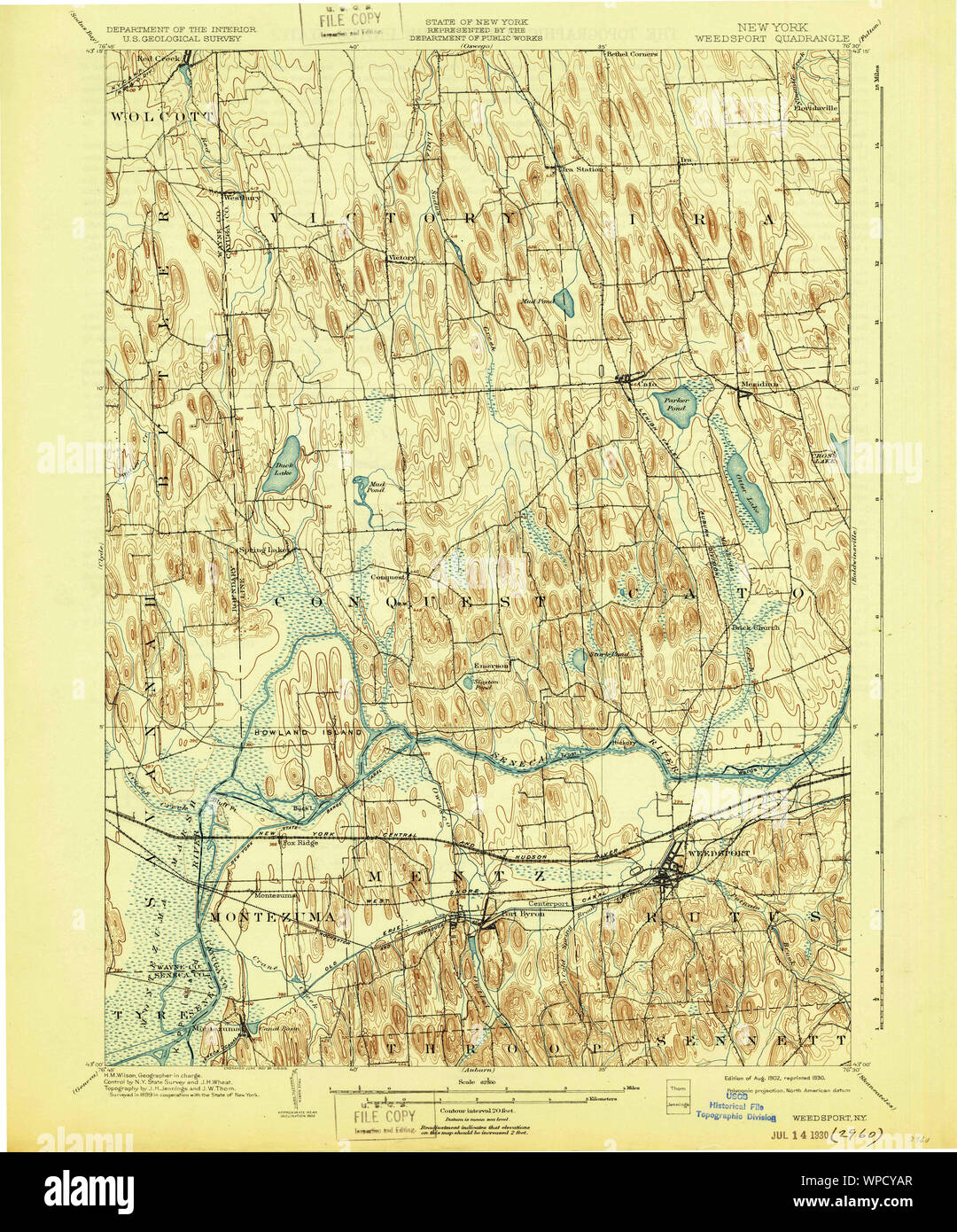 New York NY Weedsport 144433 1902 62500 Restoration Stock Photo Alamy