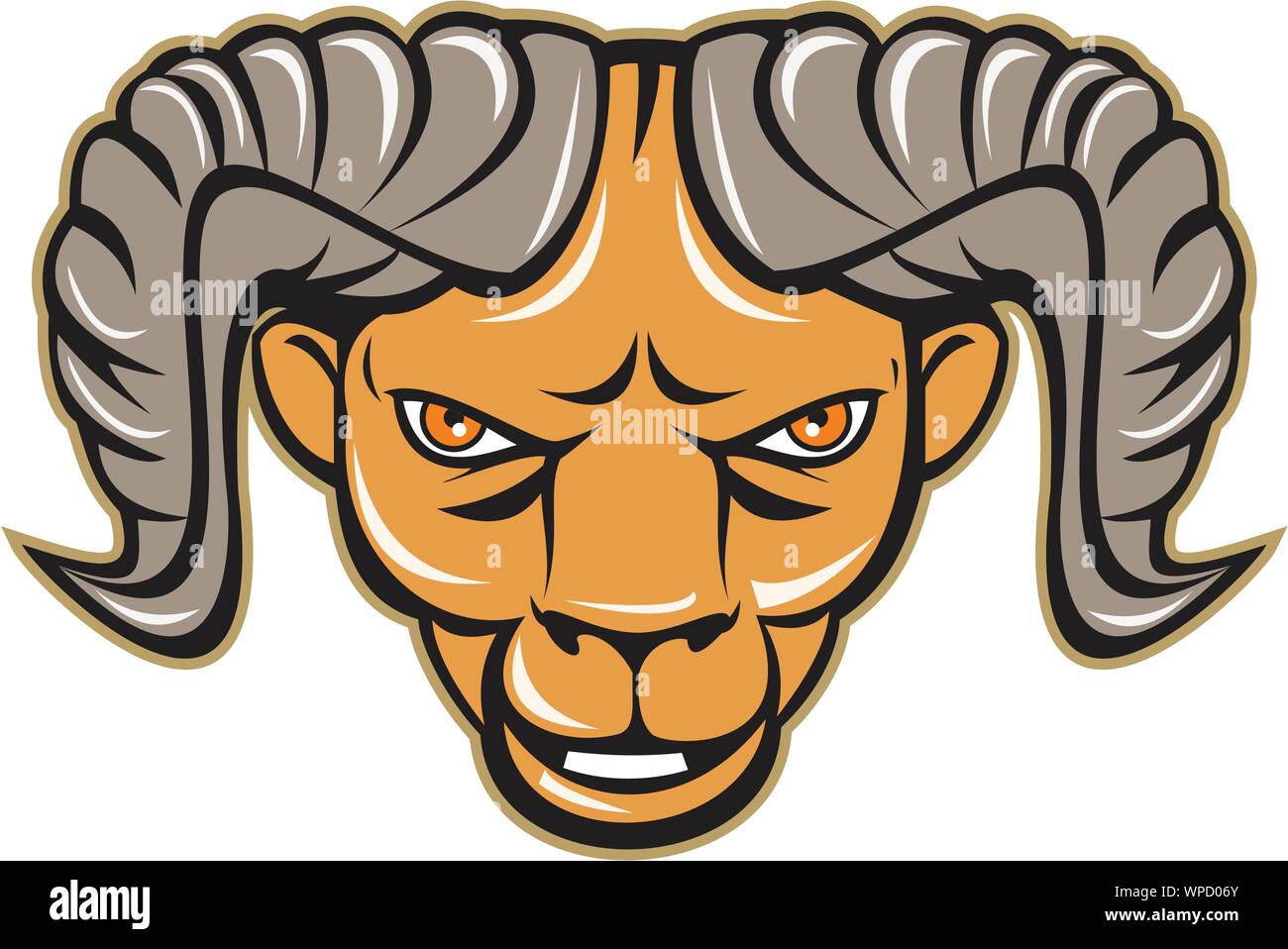 ram head cartoon