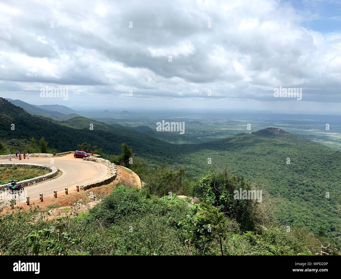 Beauty of ghat roads in India Stock Photo