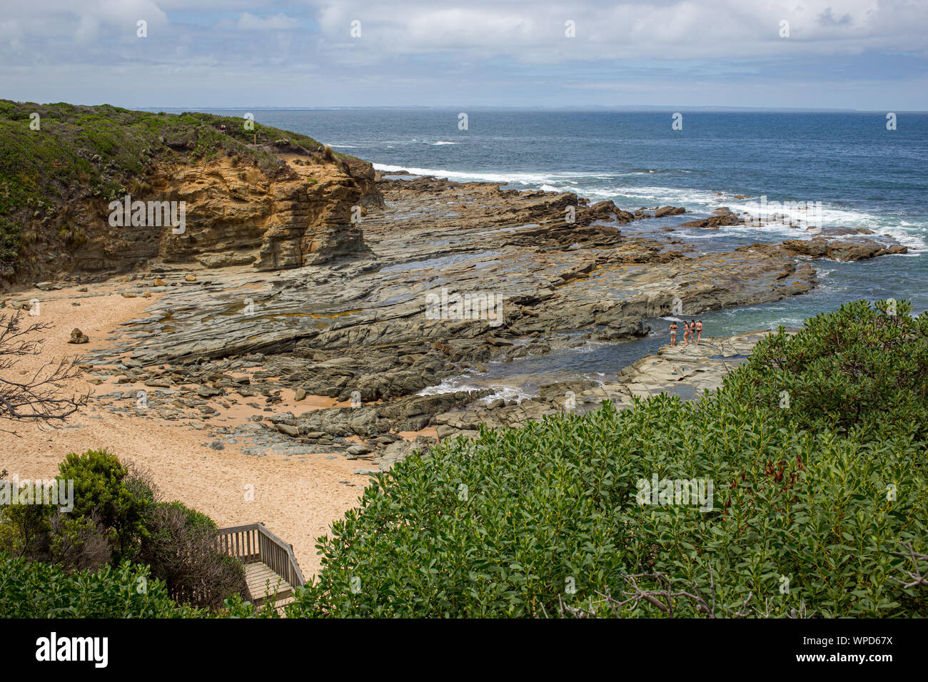 Channel beach near Inverloch, Victoria Stock Photo - Alamy