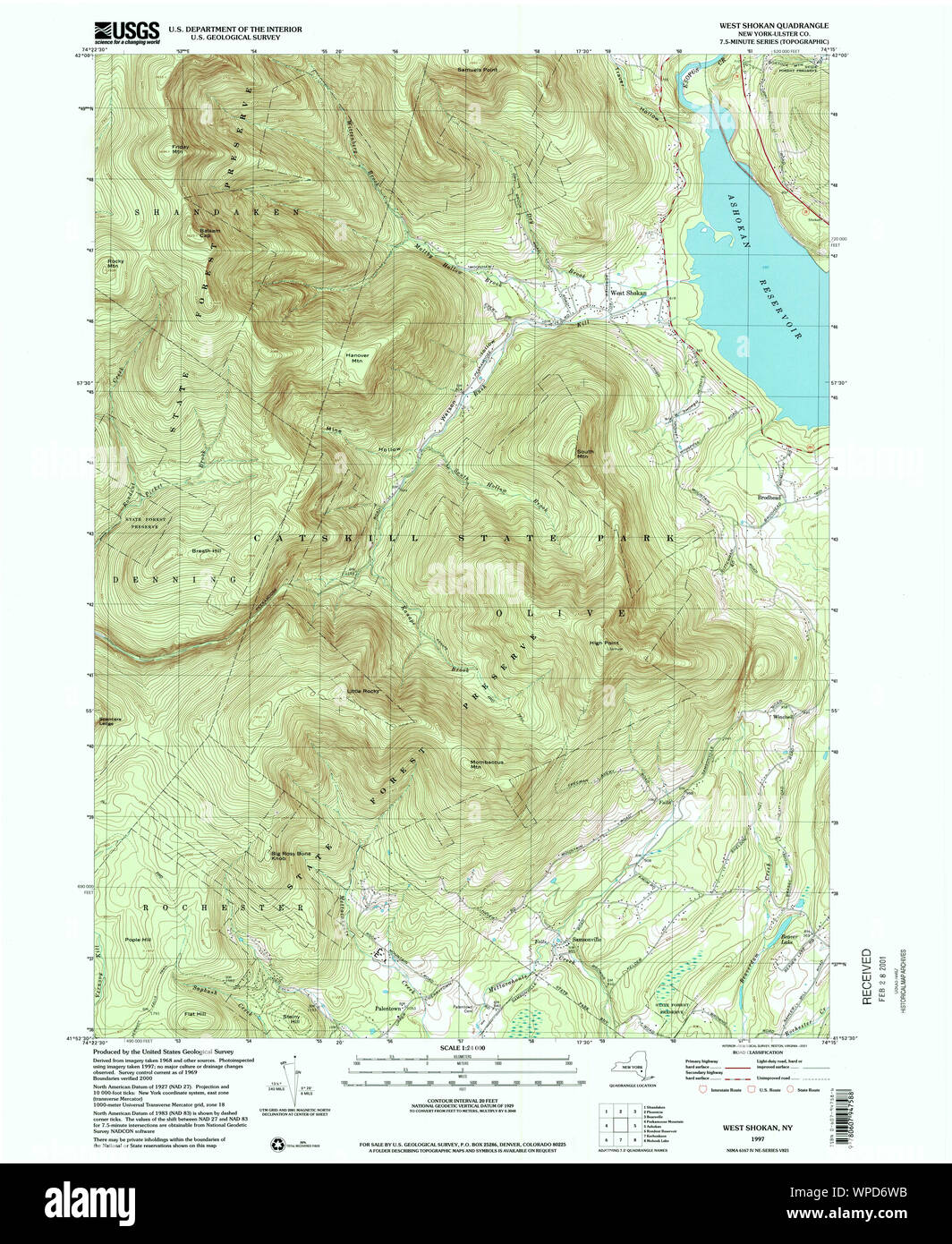 New York NY West Shokan 137015 1997 24000 Restoration Stock Photo Alamy