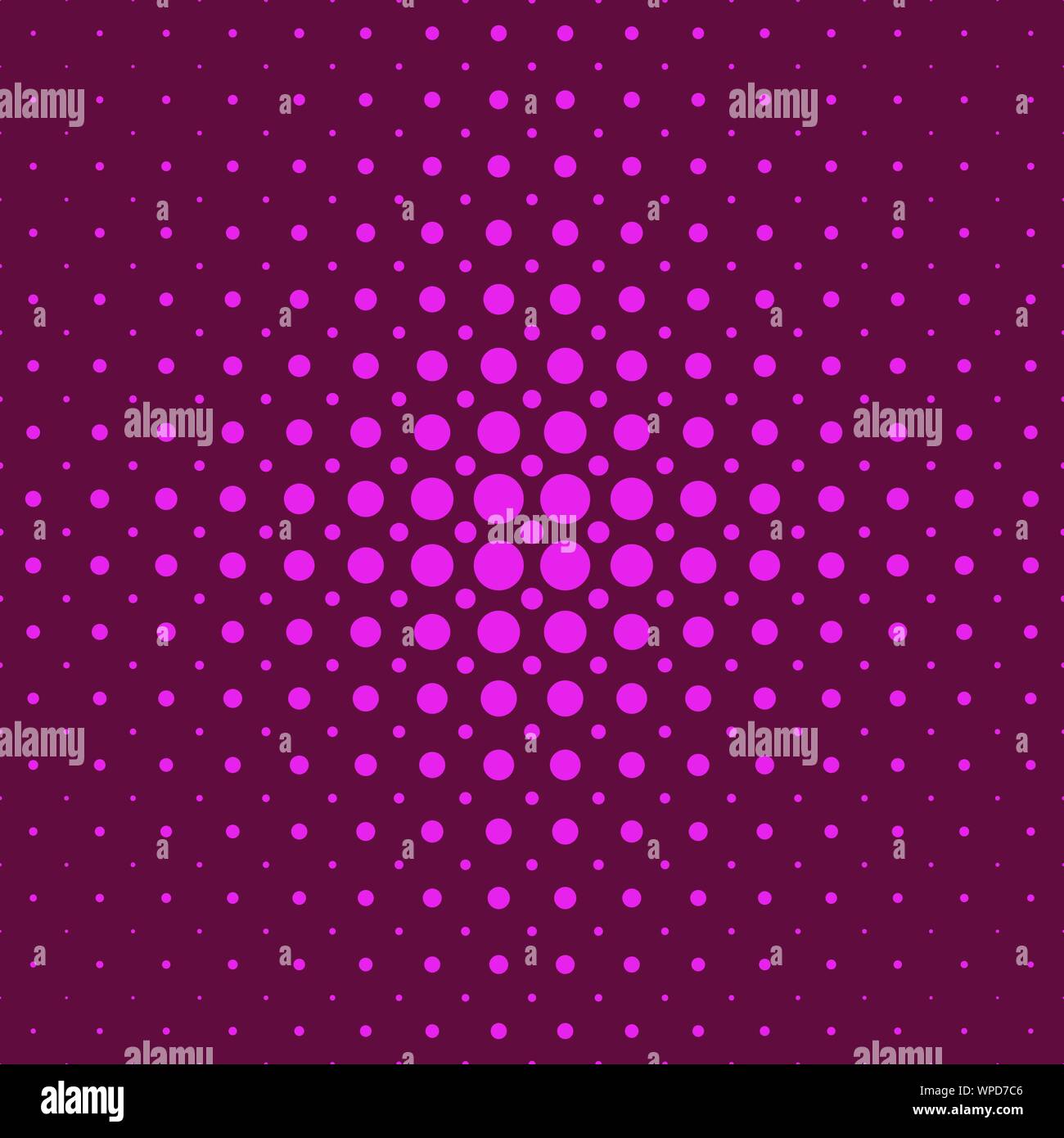 Color abstract halftone circle pattern background - vector graphic ...
