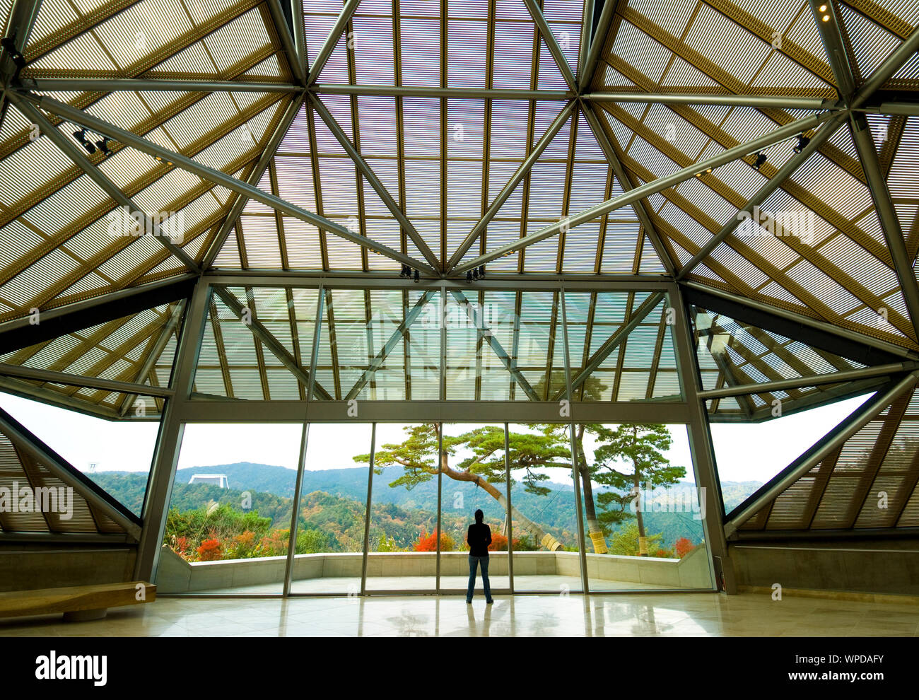 Miho Museum, You can see the similarities between this stru…