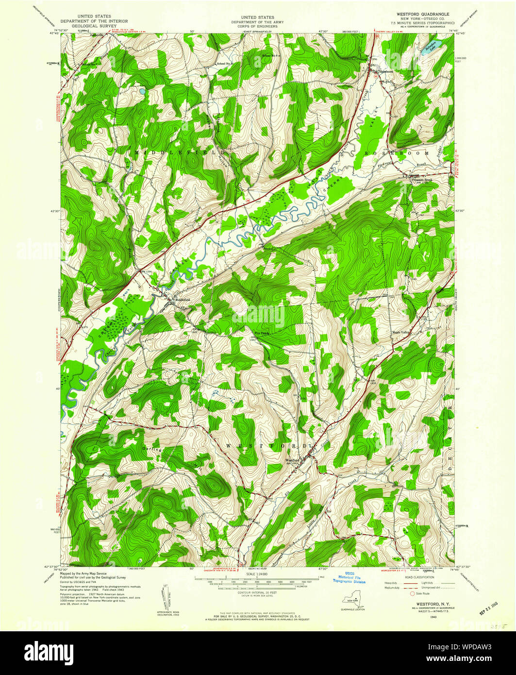 New York NY Westford 140253 1943 24000 Restoration Stock Photo Alamy