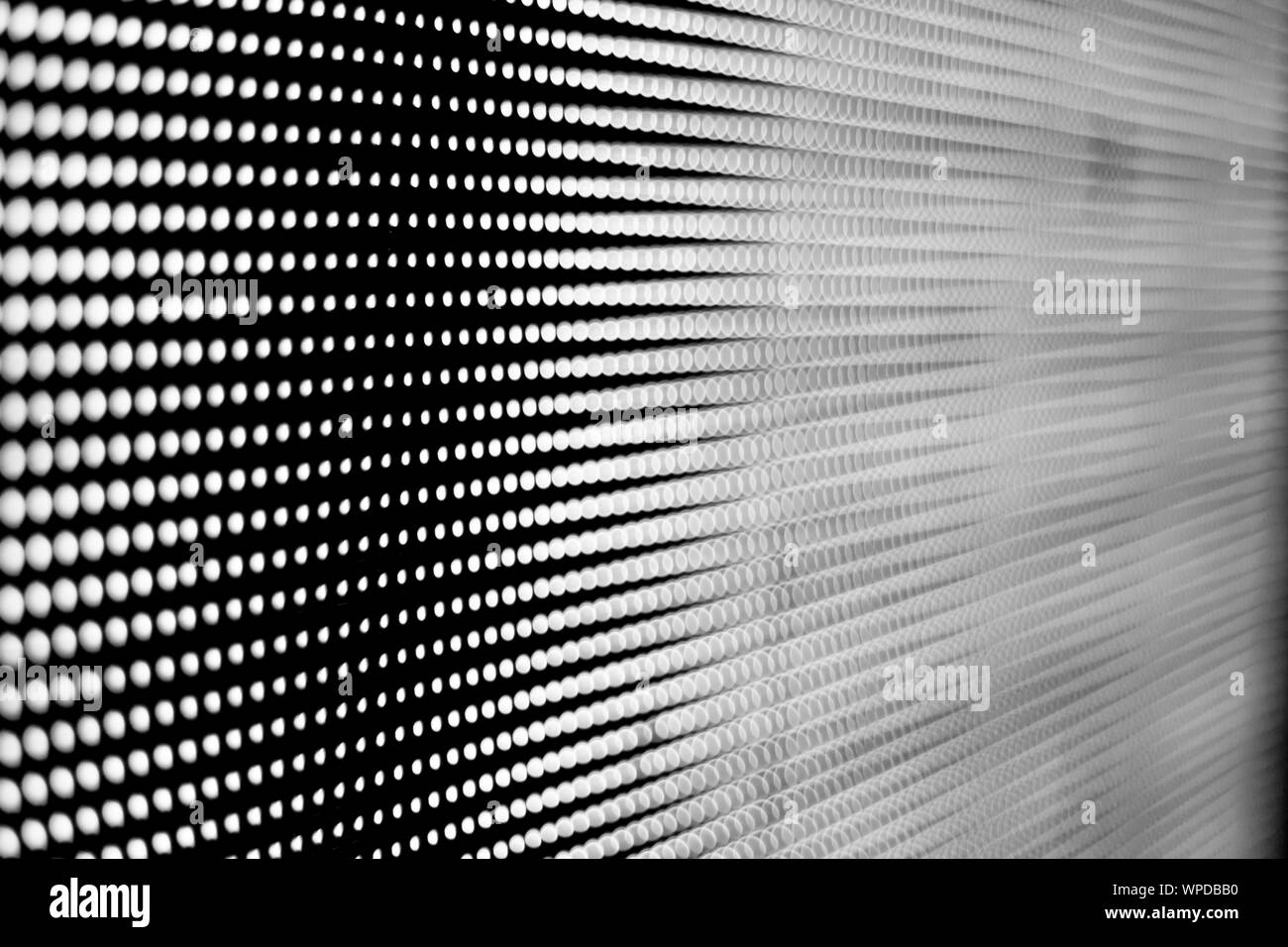 Background black and white screen technology LED modern and beautiful. Stock Photo