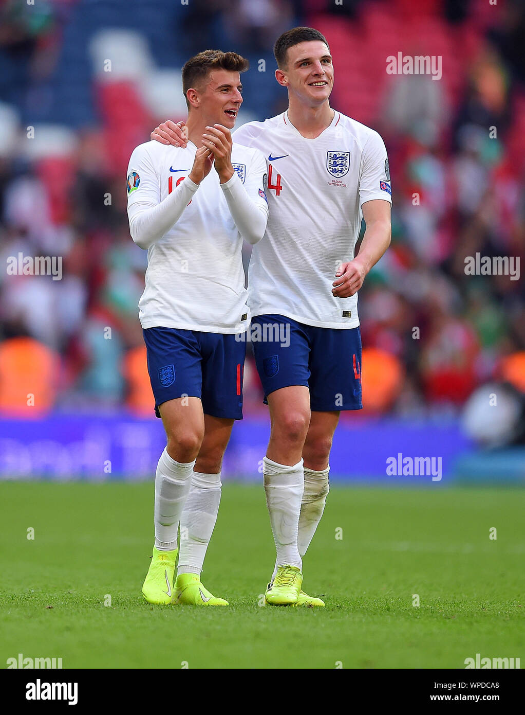 Mason Mount, Declan Rice, England V Bulgaria European Championship ...