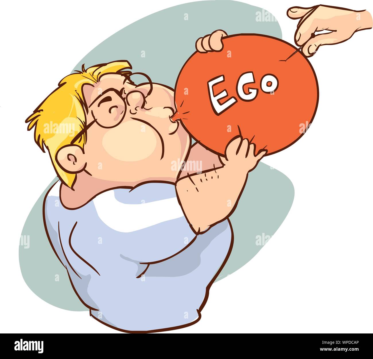 Ego funny Stock Vector Images - Alamy