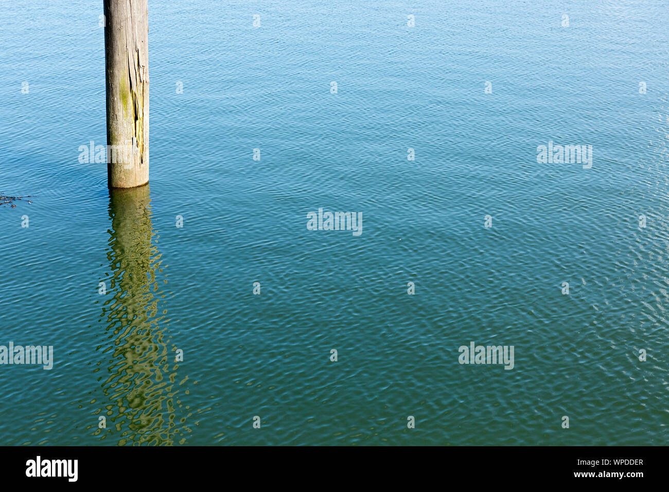 Norderney, Hafen, Dalben, Wasserspiegelung Stock Photo