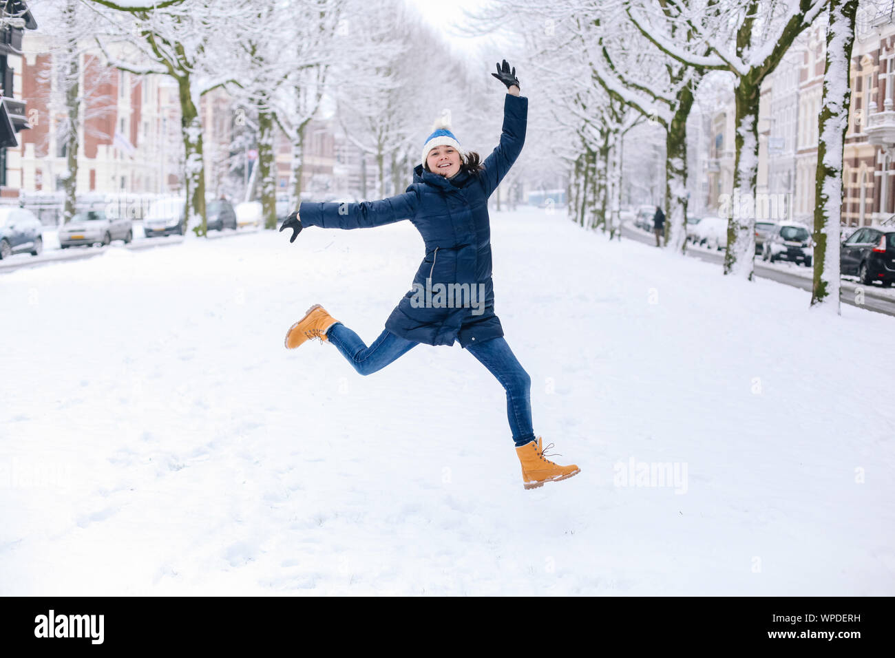 Wearing jeans in snow hotsell