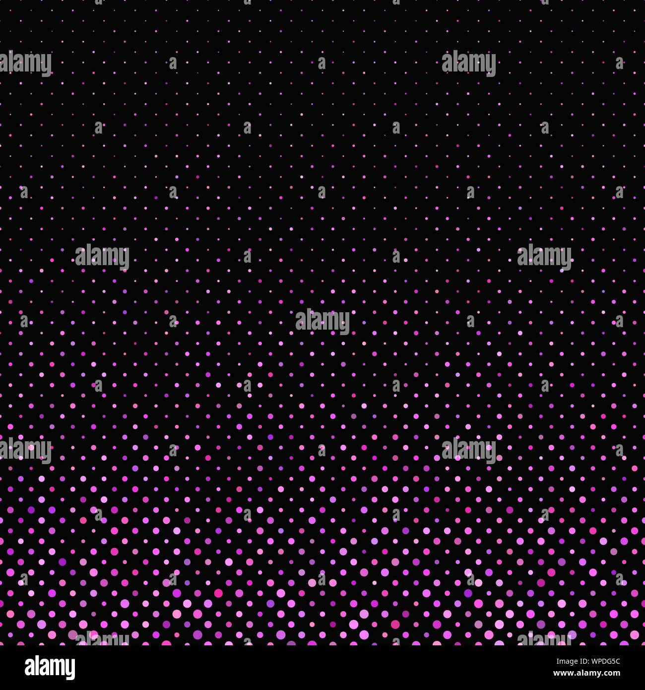 Pink abstract circle pattern - vector winter background design with ...