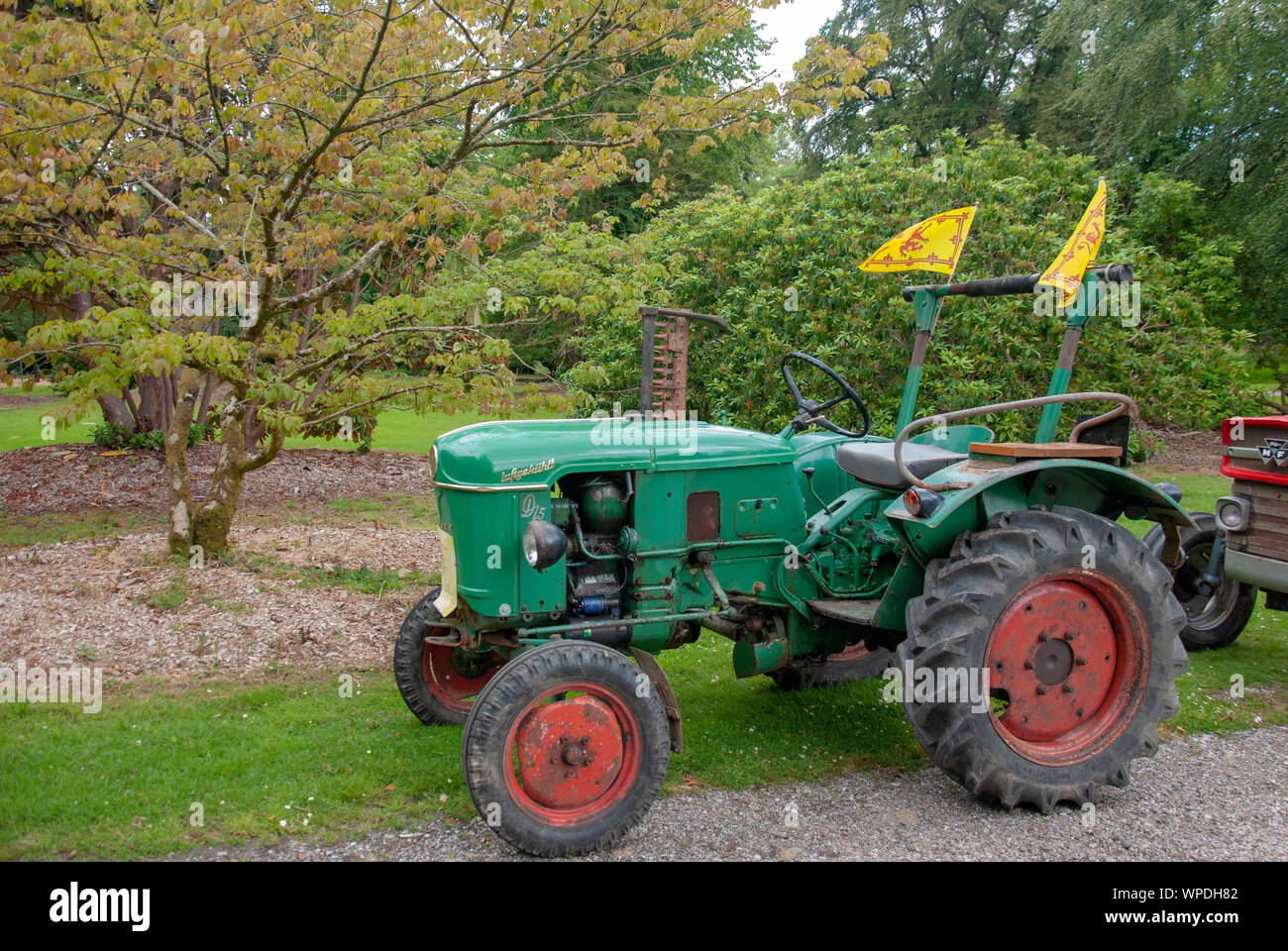 Rusty Green Red 1959 Deutz Schlepper D15 Luftgekuhlt Model Tractor Isle