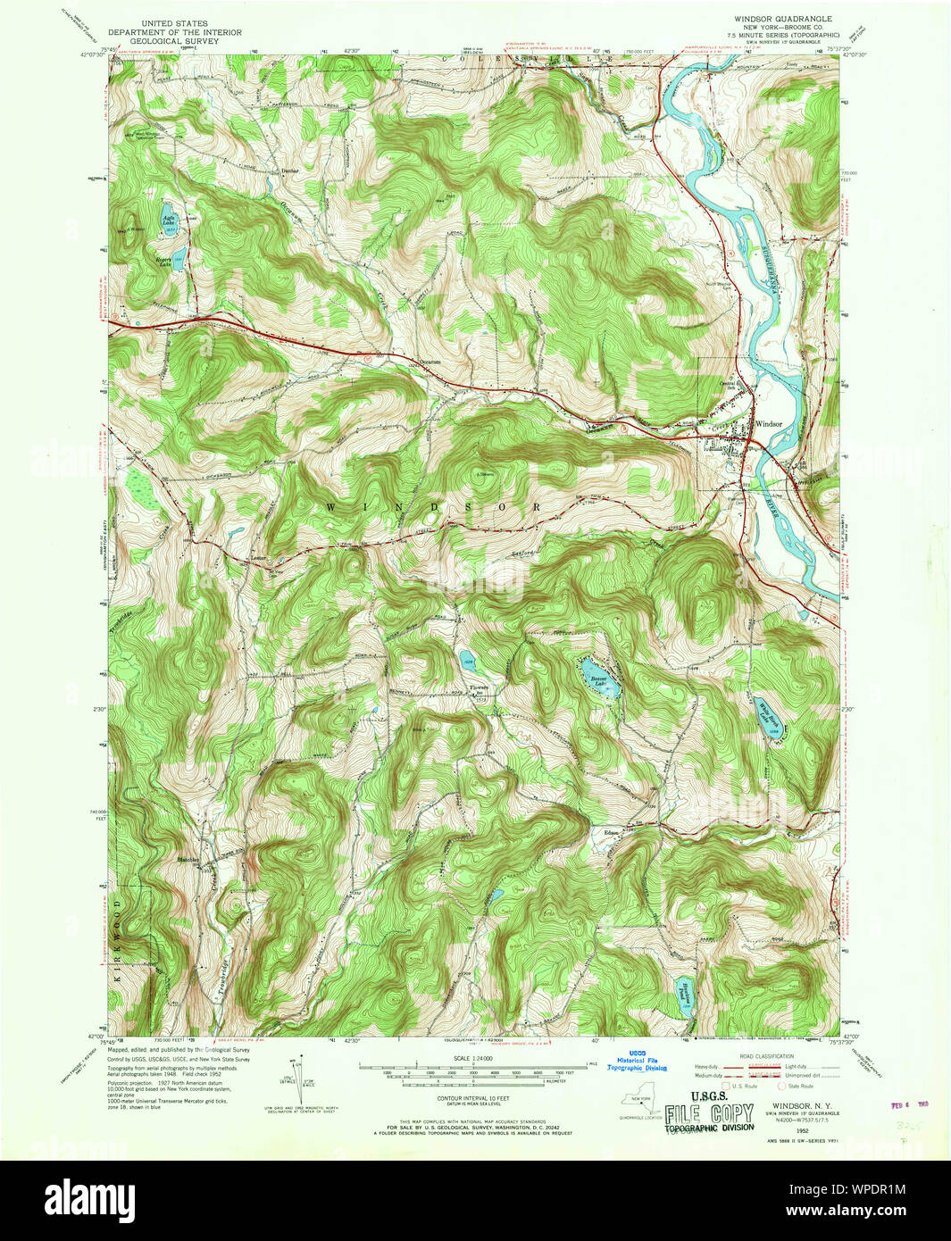 Map of new windsor hires stock photography and images Alamy