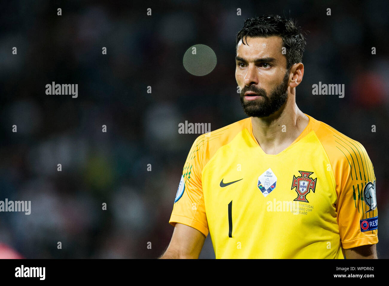 Goalkeeper Rui Patricio of Portugal Stock Photo