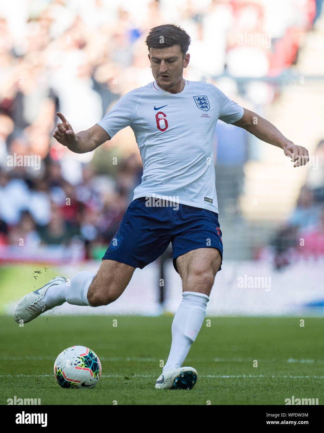 LONDON ENGLAND SEPTEMBER 07 Harry Maguire Of England Control Ball london-england-september-07-harry-maguire-of-england-control-ball