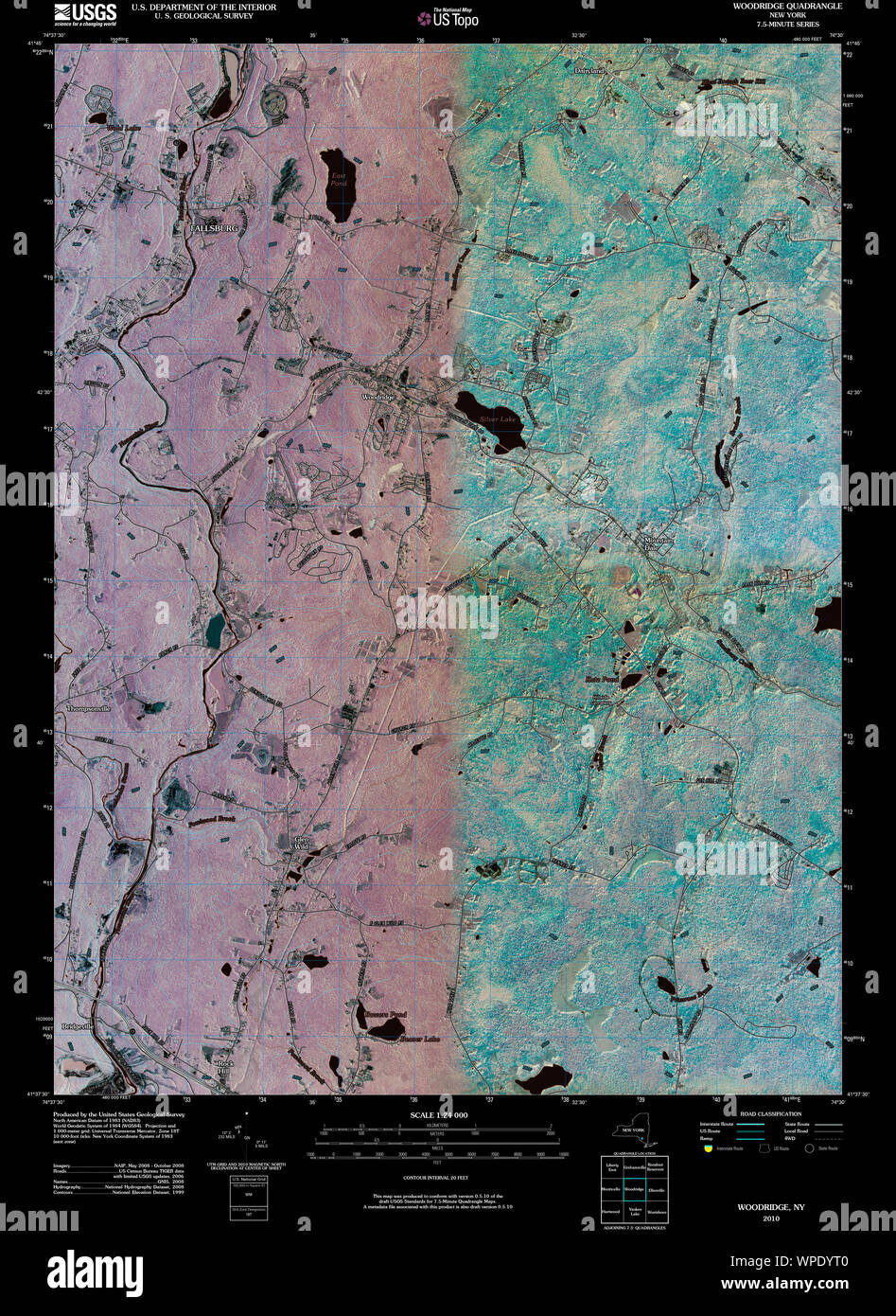 Map of woodridge hires stock photography and images Alamy