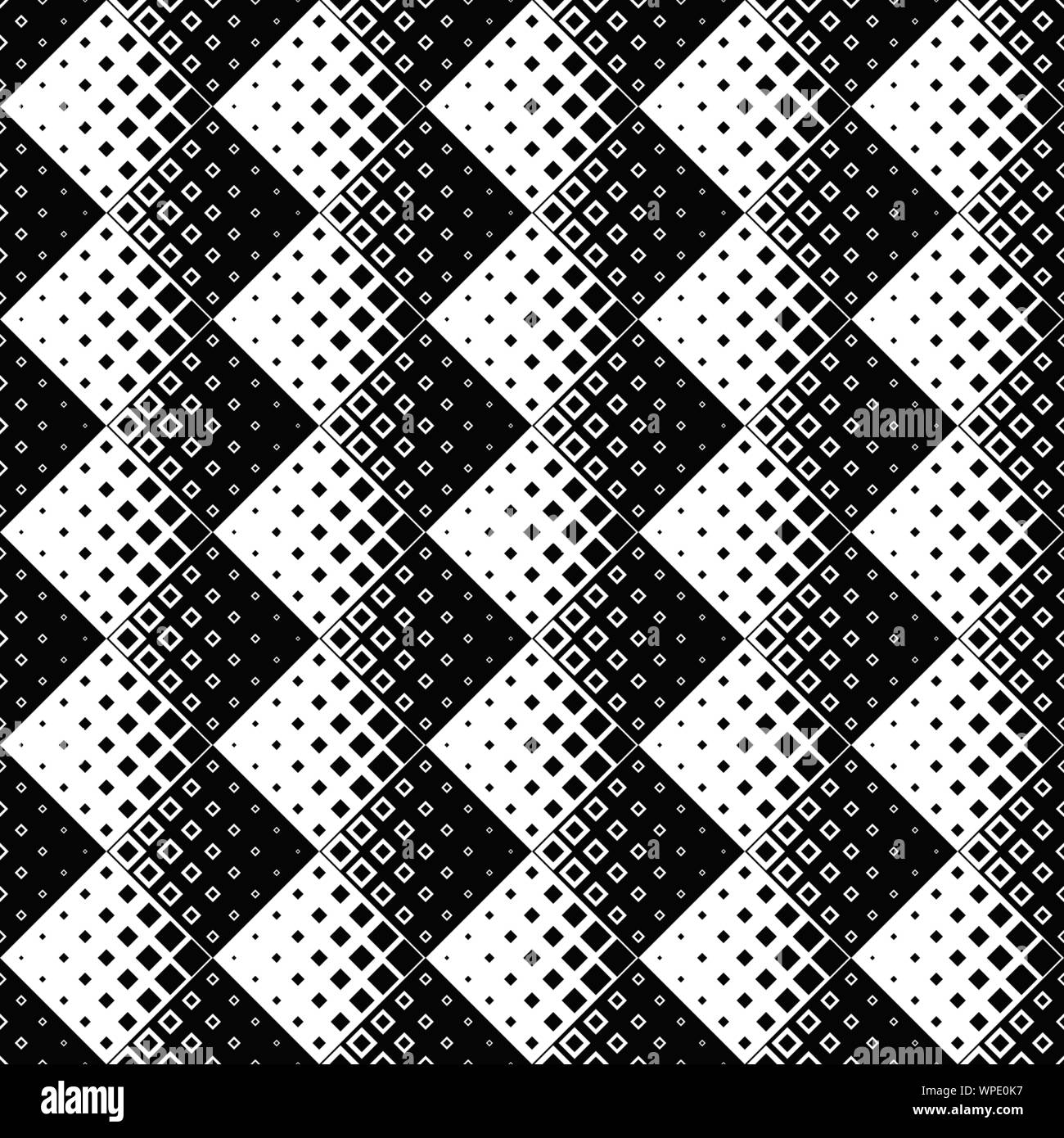 Seamless diagonal square pattern background - geometrical black and ...