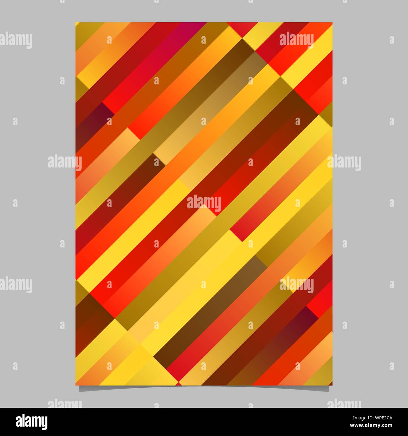 Colorful trendy gradient modern stripe poster template - abstract ...