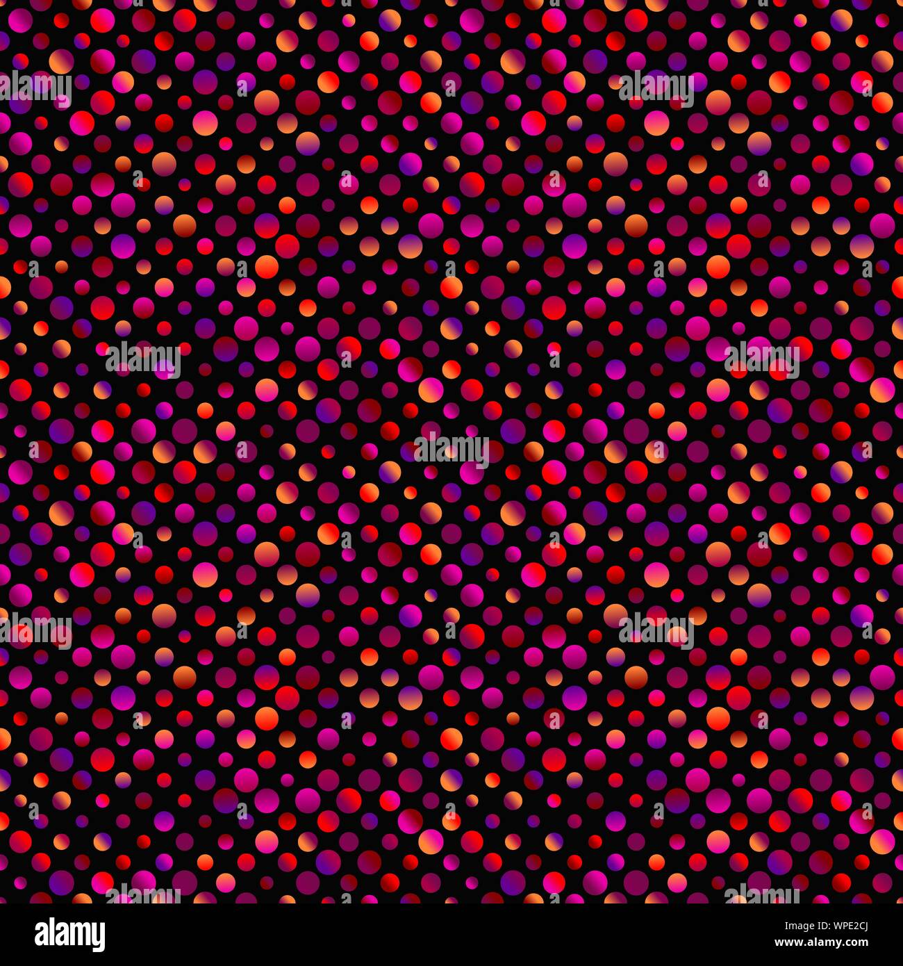 Seamless geometrical chaotic dot pattern background design - abstract ...