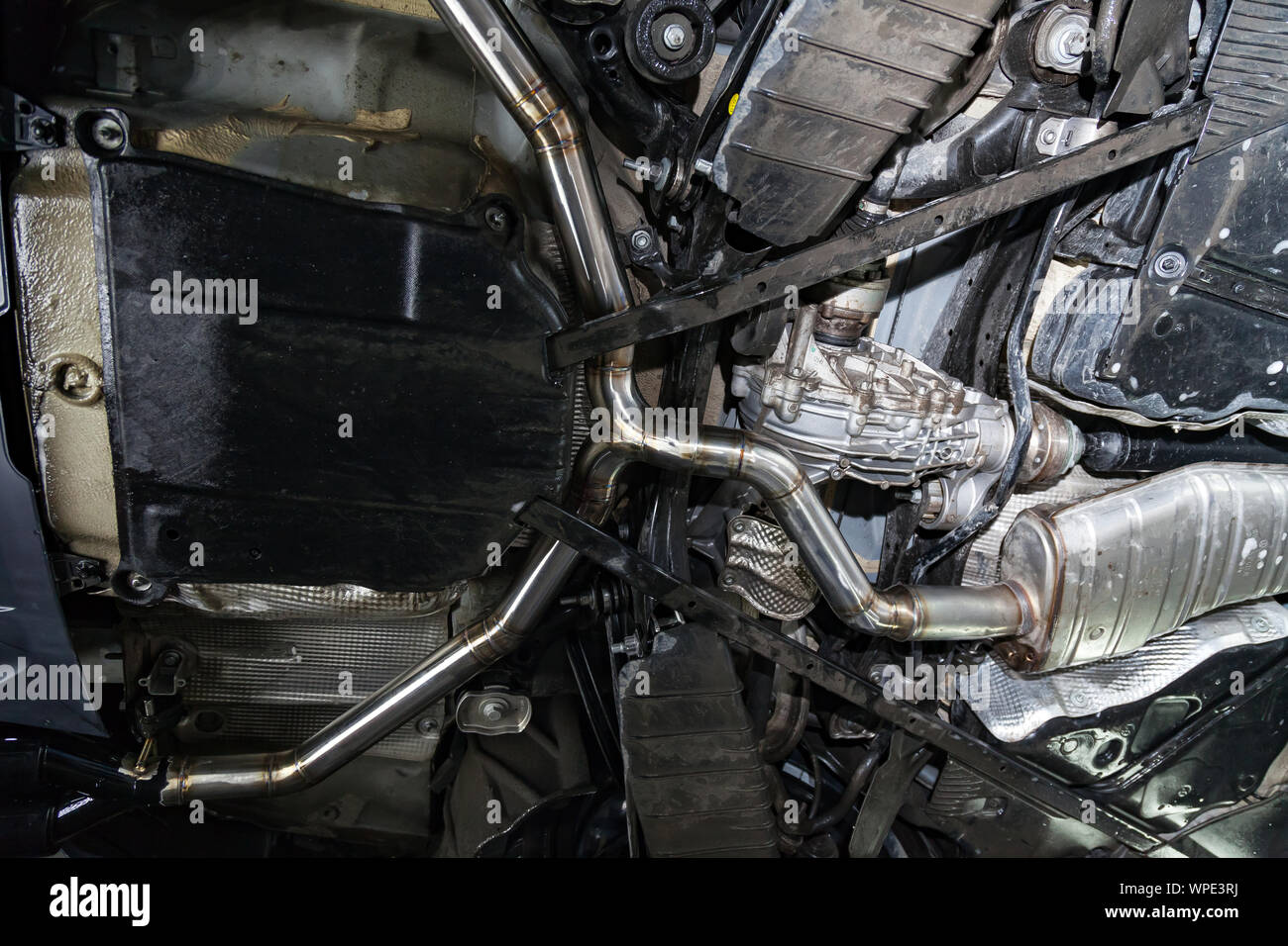 Fabrication and installation of a stainless steel car exhaust pipe with