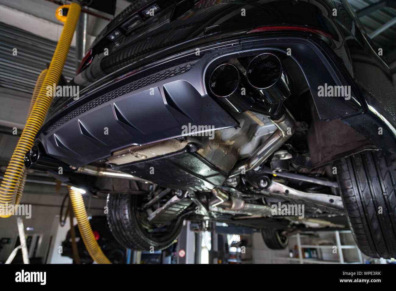 Rear diffuser hi-res stock photography and images - Alamy