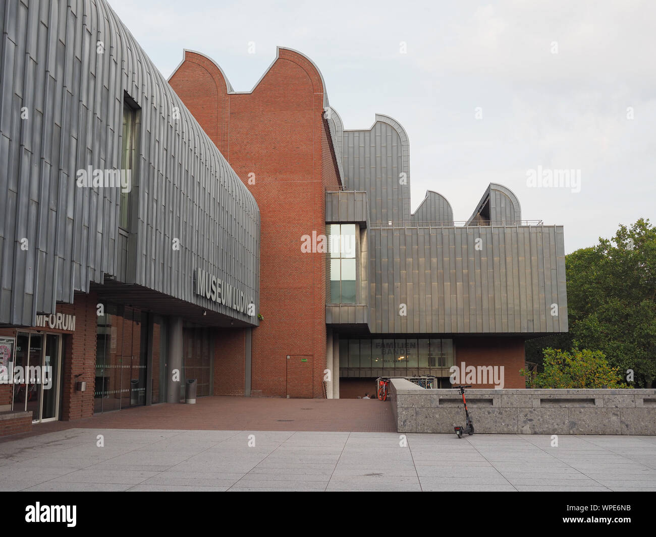 KOELN, GERMANY - CIRCA AUGUST 2019: Museum Ludwig for the art of the 20th and 21st centuries Stock Photo