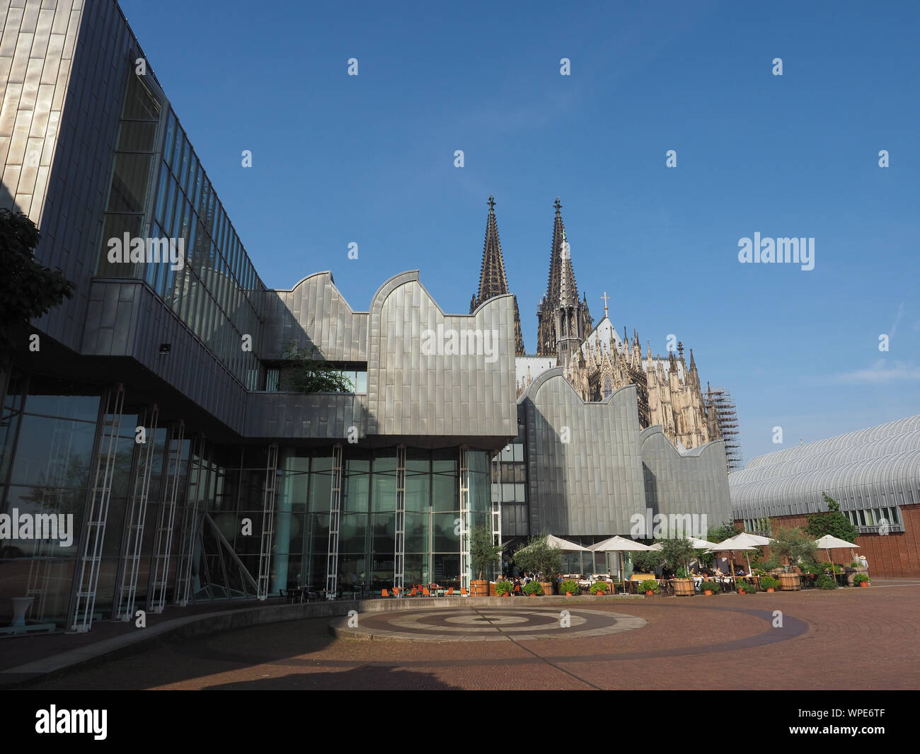 KOELN, GERMANY - CIRCA AUGUST 2019: Museum Ludwig for the art of the 20th and 21st centuries Stock Photo