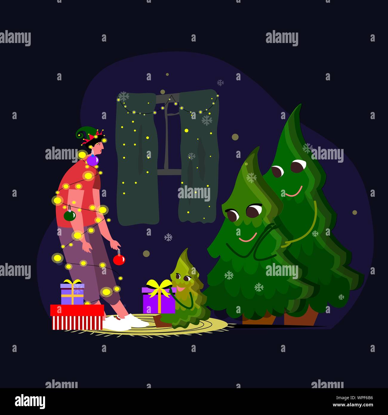 Deforestation forest Stock Vector Images Alamy