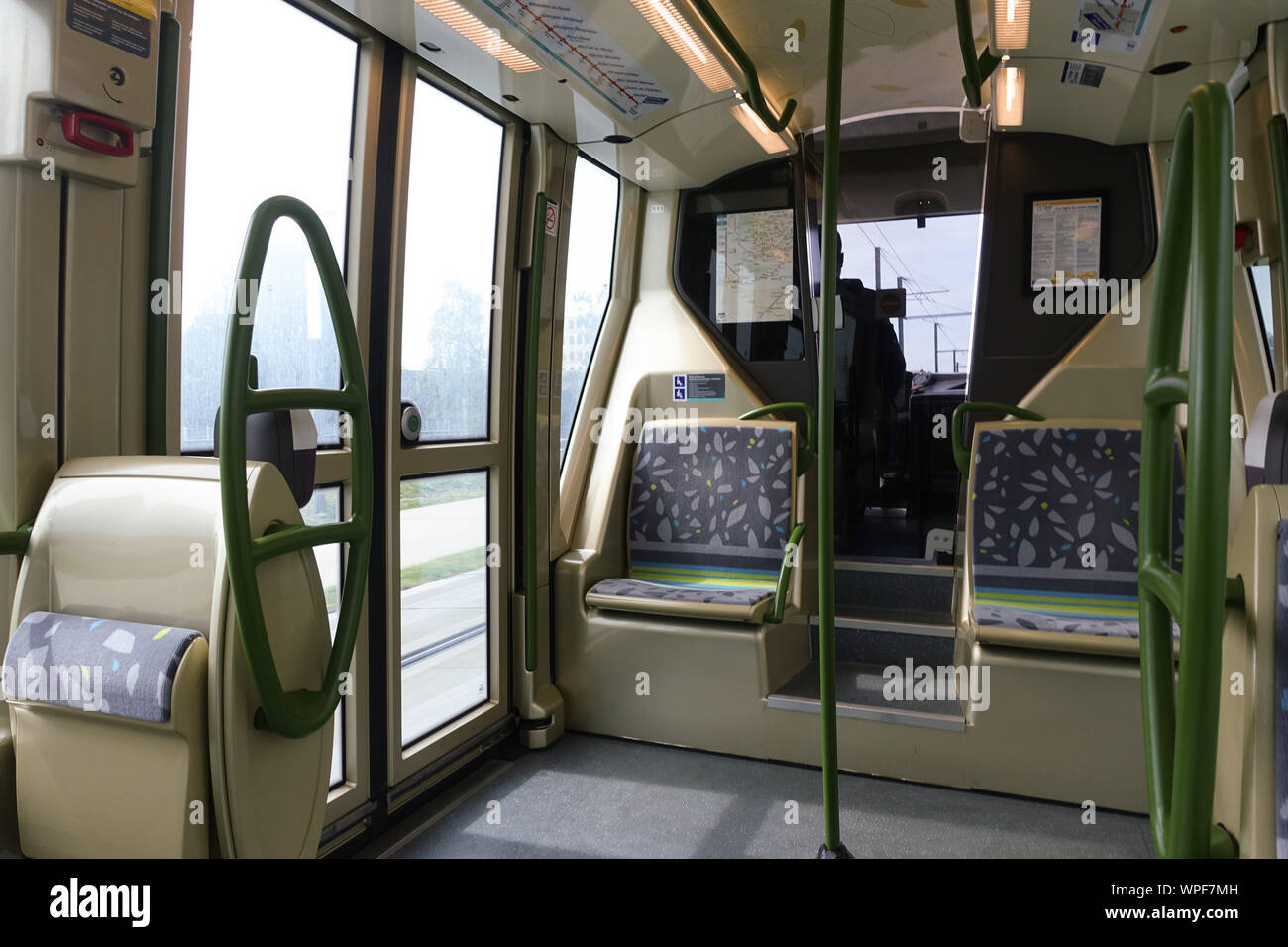 Interior tramway city paris france hi-res stock photography and images ...
