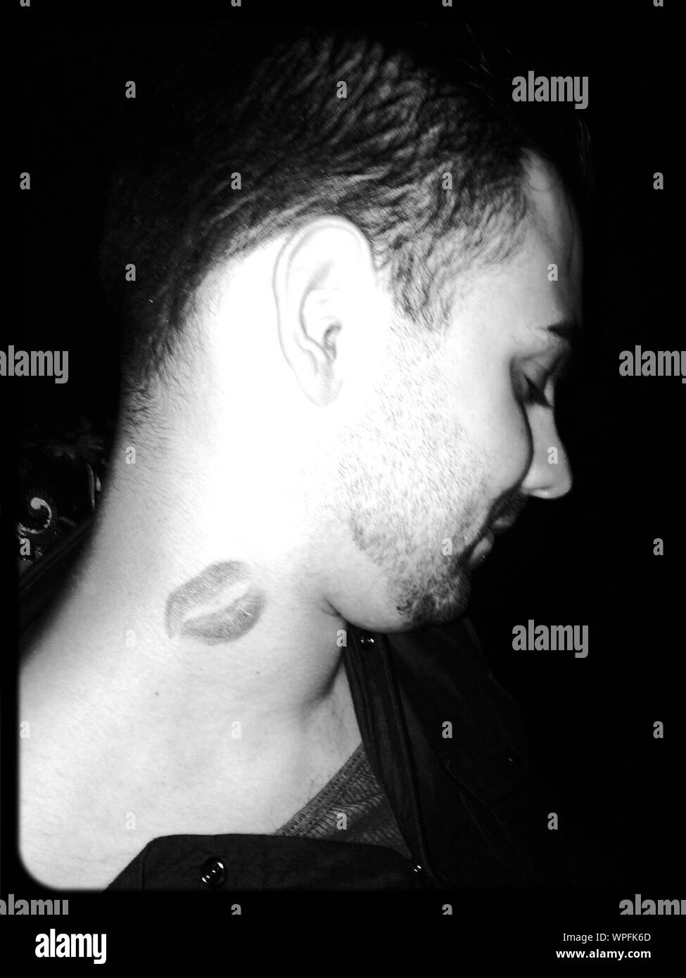Man lipstick hi-res stock photography and images - Alamy