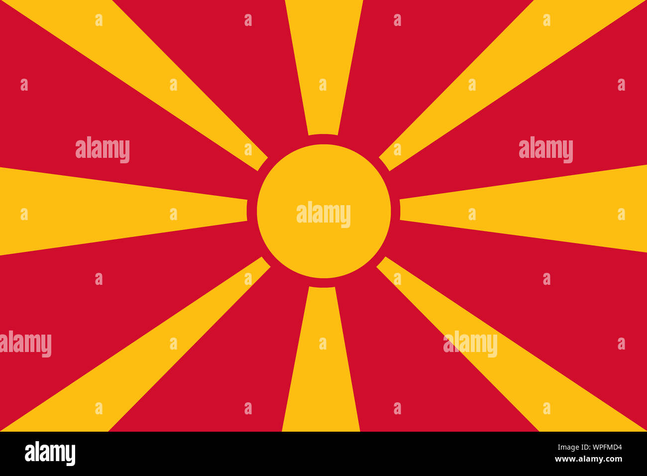 Macedonia Flag High Resolution Stock Photography and Images - Alamy