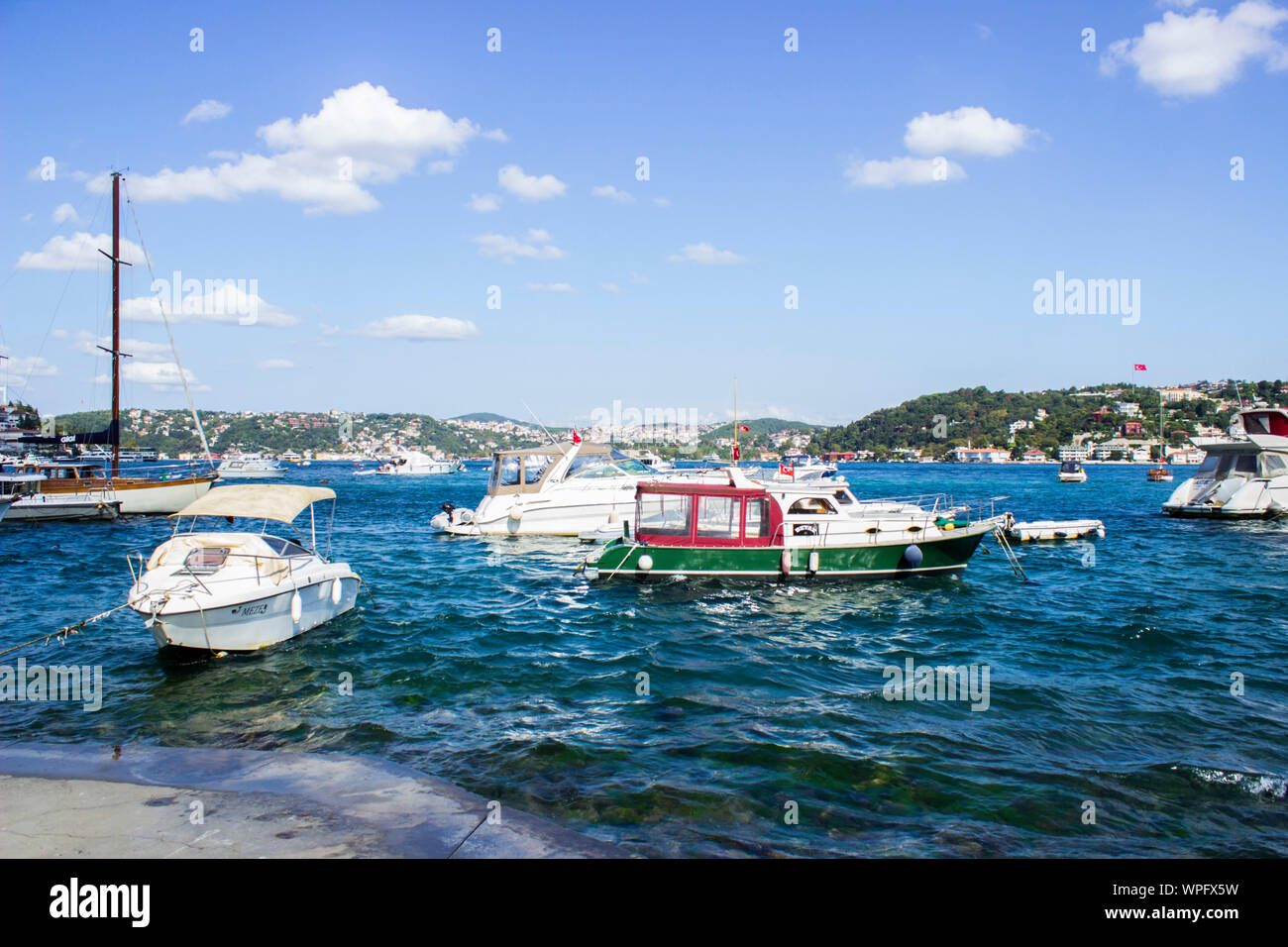 İstanbul bosphorus view Stock Photo - Alamy