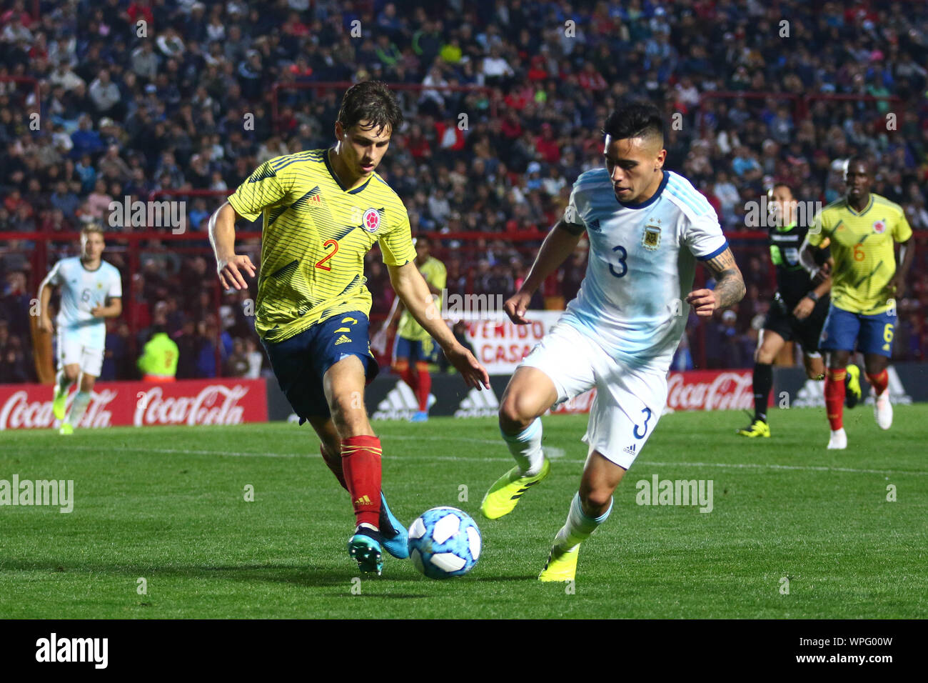BUENOS AIRES, 08.09.2019: Francisco Ortega during the match between Argentina and Colombia for friendly match on Diego Maradona Stadium in Buenos Aire Stock Photo
