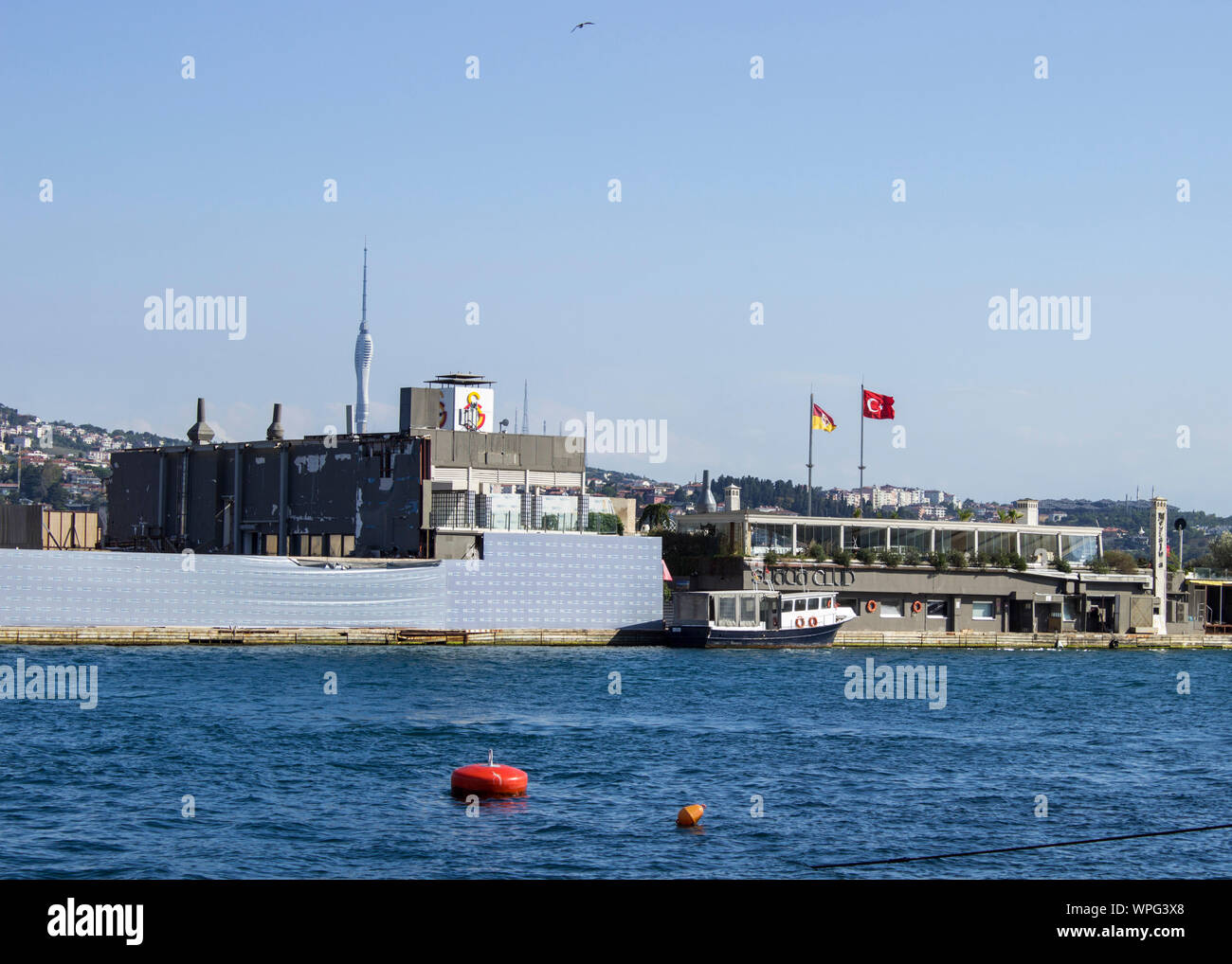 Galatasaray island in İstanbul Stock Photo